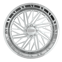 Jantes de camion forgées polies sur mesure SL 28X12 28X16 30X14 22X12 Super Single Deep Concave avec 8X180 8X165.1 pour GMC Sierra 2500