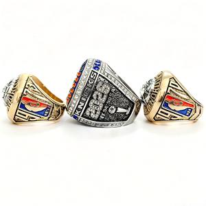 Bague de championnat des New York Knicks 2025-2026 en alliage, plaquée or, incrustation hip-hop, commémorative de basket-ball - Product Image 4