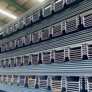 Hoge Sterkte 9M 12M Warmgewalst Koolstofstaal Stapels <span class=keywords><strong>U</strong></span> Z Vorm Staalplaat Voor Bouw - Product Image 6