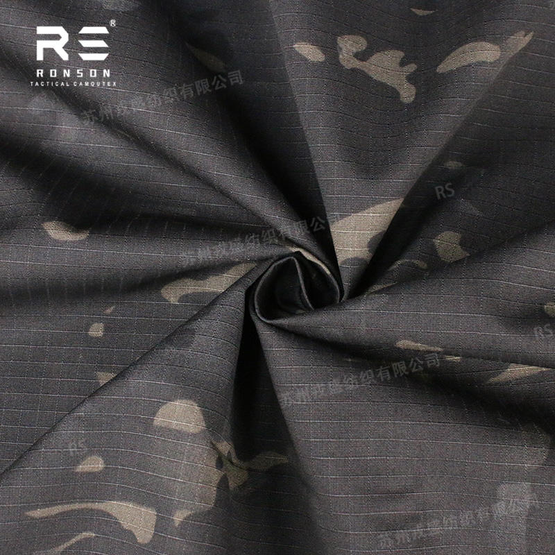 Baumwolle Stoff GÃ¼nstiger Schwarzer Stoff Ronsontex TC MCBK 65