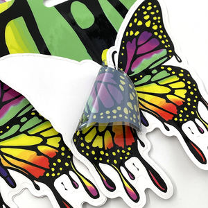 สติกเกอร์รูปลอกติดหน้าต่างแบบไดคัทโปร่งใสพีวีซีไวนิลมีกาวในตัวแบบกำหนดเอง - Product Image 4