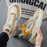 Chaussures pour hommes M803, baskets de basketball montantes automne 2025, chaussures de course tendance pour jeunes hommes, chaussures de papa rehaussantes