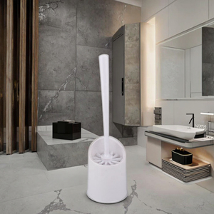 Cepillos de limpieza de baño de plástico PP blanco respetuosos <span class=keywords><strong>con</strong></span> el medio ambiente personalizados Sunshine soporte de cepillo de baño de diseño manual del fabricante directo - Product Image 5