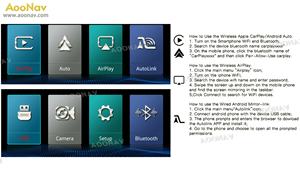 Sistema Linux AOONAV para Toyota Alphard 2020-<span class=keywords><strong>2023</strong></span> compatible con pantalla de coche Original inalámbrica Apple CarPlay Android adaptador de Radio de coche - Product Image 6