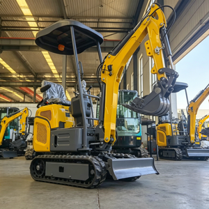 Mini-excavatrice hydraulique sur chenilles de 2 tonnes, petite pelle certifiée CE EPA pour la construction municipale et l'aménagement paysager - Offre Spéciale - Product Image 4