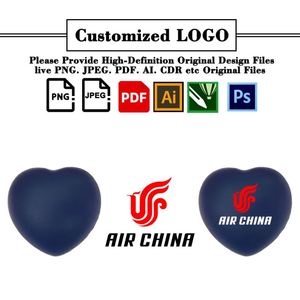 Promotion Gift Custom Shape Pu Foam Squeeze Relief Toy Heart <b>Stress</b> <b>Ball</b> - Product Image 2