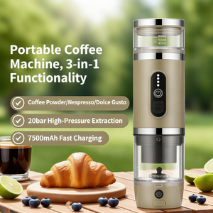 <span class=keywords><strong>Cafetera</strong></span> Espresso Portátil Kingze OEM, Mini <span class=keywords><strong>Cafetera</strong></span> Eléctrica Inteligente Automática de <span class=keywords><strong>Cápsulas</strong></span> <span class=keywords><strong>con</strong></span> Espumador de Leche - Product Image 2