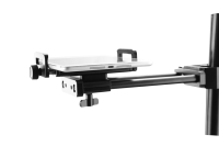 Support de tablette E-IMAGE PAD-C1 avec rotation à 360 degrés en aluminium pour iPad de 8 à 13 pouces