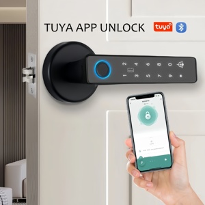 Mật khẩu Key <span class=keywords><strong>Bluetooth</strong></span> App từ xa mở khóa tuya thông minh mức độ vân tay điện tử trong nhà tuya thông minh xử lý khóa - Product Image 4