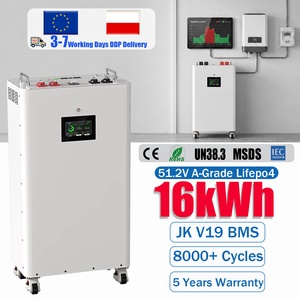 Batería de Litio Solar Vertical V19 BMS de 48V 51.2V 314Ah 16Kwh para Almacenamiento de Energía, en Stock en la UE - Product Image 4