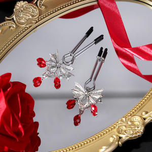 Bdsm esaret zarif Metal meme klip seksi noel meme kelepçeleri sm oyuncak kadınlar için kadın 2023 - Product Image 2