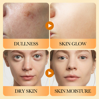 OEM BIOAQUA Marque privée Crème sérum de riz biologique Hydratation longue durée Éclaircir la peau Lotion et crème pour le visage