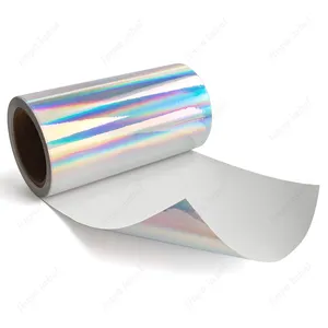 Jinya Holographic PET Labels Waterproof PP Material Inkjet Color Stickers for Wine Compatible with Afinia L901 Printer