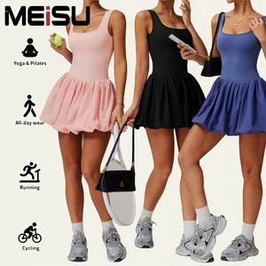 Sommerliches, individuell gestaltbares Sportkleid für Damen – Ideal für Fitness, Yoga, Tennis und Tanz - Product Image 6