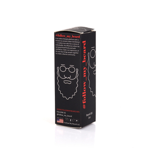 Boîte coulissante en carton kraft personnalisée pour huile à <span class=keywords><strong>barbe</strong></span> pour hommes, emballage en gros avec fermeture à rabat - Product Image 2