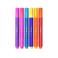 Yalong Classics Triangle Pôle 24 Couleurs Eau Couleur Stylo Art Coloration Fibre Pointe Aquarelle Stylo Ensemble Pour Les Enfants