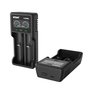 เครื่องชาร์จแบตเตอรี่ XTAR VC2SL 2 ช่อง 1A สำหรับแบตเตอรี่ลิเธียมไอออนแบบชาร์จได้ รุ่น 16340 18650 26650 21700 - Product Image 2