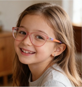 Montature per Occhiali per Bambini Certificate Global Recycled Standard, Adatte per l'Apprendimento e l'Studio in Classe - Product Image 1