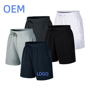 Shorts de basketball pour hommes grandes tailles, légers, respirants, shorts de sport vierges, logo personnalisé, shorts d'entraînement pour la salle de sport - Product Image 3
