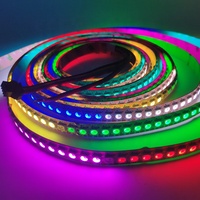 Tira de LED RGB WS2813/144led/M DC5V IP20, cuerpo de cobre