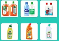 2 4 têtes 1L 3L Bouteille Machine Résistance à la corrosion Immunité Acide chlorhydrique Chlore Bleach Acide sulfurique 200ml 500ml Verre