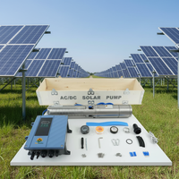 Bomba de jardín sumergible solar de CC sin escobillas de alta presión de 4 pulgadas con impulsor de plástico, flujo de 0.5 m³/h, 3 años de garantía, OEM
