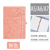 Ensemble cadeau d'entreprise personnalisé en cuir imprimé thermiquement A5 80G, carnet et stylo, cadeau d'affaires de luxe promotionnel