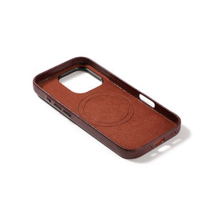 YUBO CUIR Français HAAS Caviar Vache En Cuir Téléphone Cas Magnétique Téléphone Cas Véritable Vache En Cuir Retour Cas pour <span class=keywords><strong>iPhone</strong></span> 15 16 Pro - Product Image 6