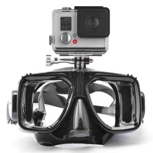 หน้ากากดำน้ำสำหรับดำน้ำและดำน้ำดูปะการังแบบไม่มีสกรูสำหรับ GoPro HERO Xiaoyi SJ DJI - Product Image 4