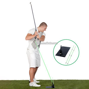 Jtn गोल्फ संरेखण स्टिक धारक स्विंग अभ्यास प्लेट ट्रेनर प्रशिक्षण सहायता - Product Image 2