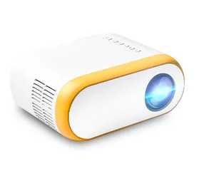 New projector home ultra high definition bedroom bedside mini portable projector can be connected to mobile phones