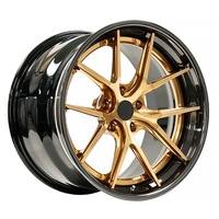 Jantes forgées sur mesure Polish Lip 18 19 20 21 22 pouces 5x130 5x120 5x114.3 5x112 pour Porsche 911 992 718 Chevrolet Corvette C8