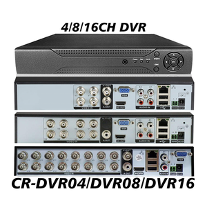 CR-DVR04 DVR08 DVR16 Grabador de Video Digital de 4, 8 y 16 Canales con Entrada y Salida de Audio VGA HDMI RS485 DC12V - Product Image 1
