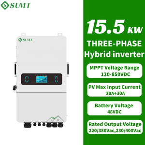 Sistema de Almacenamiento de Energía Solar Híbrido Trifásico de Alta Eficiencia de 15.5KW, Control Inteligente de PV para Exteriores IP66 - Product Image 1