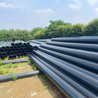 Tuyaux d'irrigation en plastique PEHD souples haute pression SDR17 de DN20 à DN1600, conformes ISO4427, pour installation souterraine, du fabricant