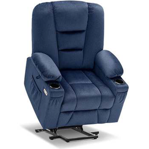 Fauteuils inclinables électriques CY de grande taille avec fonction de levage et chauffage, fauteuils releveurs pour personnes âgées YL-196-1, mobilier de gros avec fonction de levage électrique - Product Image 2