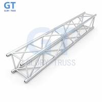Système de toiture de scène modulaire à longue portée en treillis carré F44 en aluminium 6082 T6 robuste, directement de l'usine