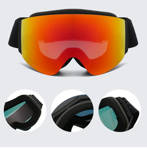 Vestibilità antivento di alta qualità su prescrizione Anti nebbia ciclismo sci sport <span class=keywords><strong>occhiali</strong></span> <span class=keywords><strong>da</strong></span> <span class=keywords><strong>sole</strong></span> maschere <span class=keywords><strong>da</strong></span> sci scudo <span class=keywords><strong>occhiali</strong></span> - Product Image 1