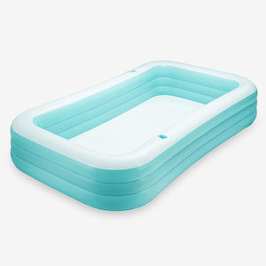 Piscina Gonfiabile Grande per Famiglie Fuori Terra con Portabicchieri per Adulti e Bambini, Ideale per Giardino e Cortile Esterno - Product Image 4