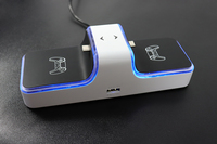 Honcam Dual Controller Station de charge De Recharge Sans fil Manette Remote USB C Dock Charger Console Play Station 5
