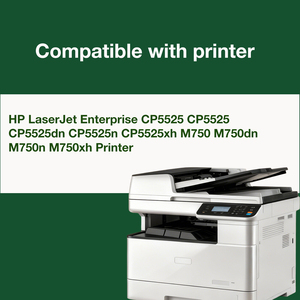 Cartouches de toner neuves avec puce de remplacement pour cartouches de toner <span class=keywords><strong>HP</strong></span> <span class=keywords><strong>650A</strong></span> compatibles avec les imprimantes Enterprise M750 M750dn M750n CP5525xh BKCMY - Product Image 4