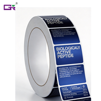 Étiquettes personnalisées en rouleau, autocollants personnalisés, décalcomanies sur mesure avec logo, texte, nom, image, photo, impression de logo sur autocollant personnalisé