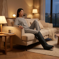 Bottes de compression d'air rechargeables pour les jambes, machine de massage thérapeutique, pompe de récupération sportive