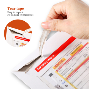 Tengen tông bưu phẩm phong bì mạnh mẽ dính niêm phong UPS Cứng Vận chuyển cứng nhắc bìa tài liệu phong bì với kèm theo túi - Product Image 4