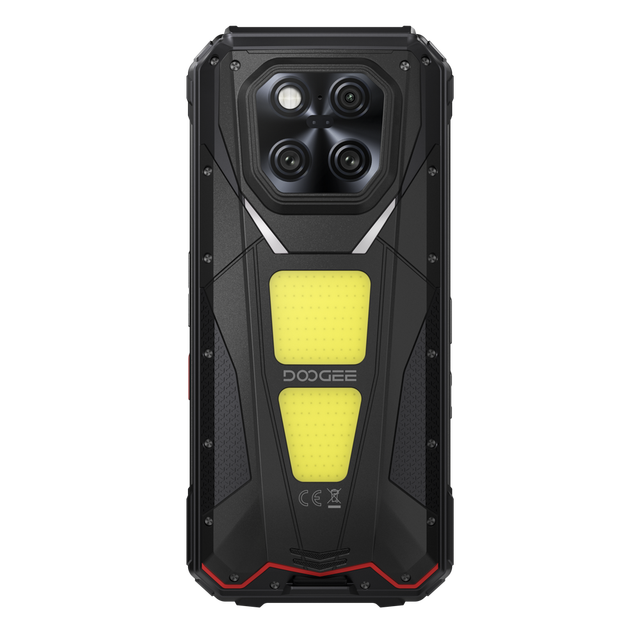 Doogee V Max Play Rugged Smartphone Android 15 Nfc 20500mah 200mp Main Phone 16+512gb Camping Light Doogee Projector Phone