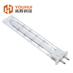 ยูฮุย เครื่องทำความร้อนอินฟราเรดควอตซ์แบบโปร่งใส 220V หลอดคู่ องค์ประกอบความร้อนอุณหภูมิสูงสำหรับใช้ในอุตสาหกรรม - Product Image 4