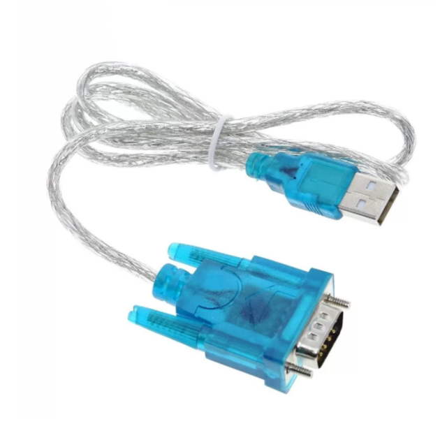 HL-340 USB to RS232 Serial Port Cable 9-Pin COM Compatible with Windows 7 64-bit