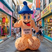 Mascotte gonflable personnalisée en forme de ballon de dessin animé pour location de fête en Hollande