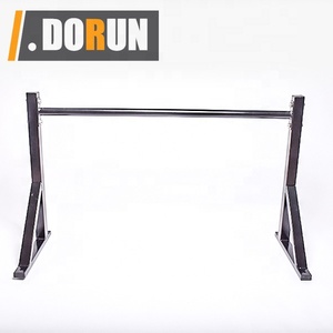 קיר רכוב למשוך עד בר: כבד החובה <span class=keywords><strong>Chinup</strong></span> ברים בפתח Pullup ברים תומך כדי 500 £ אימון כושר ציוד עבור מקורה - Product Image 1