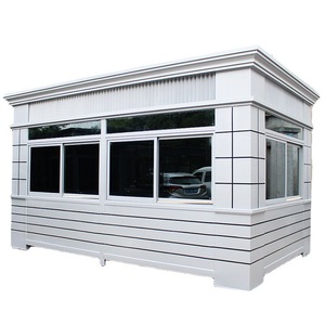 Poste de Garde en Structure Acier, Design Moderne, Cadre en Acier Léger, Utilisation pour Bureau - Product Image 1